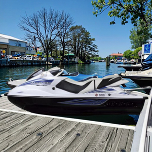 2026 White 1300CC Jet Ski Water Motor Boat Large Displacement Entertainment <b>Yacht</b> for Seaside Play Queuing Suit for 3 People - Product Image 5