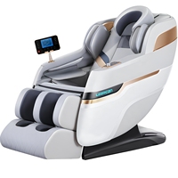 LEERCON Chine 4D 8D Fauteuil de massage de luxe à gravité zéro pour tout le corps avec massage des pieds Bluetooth pour personnes âgées AI Shiatsu Quantum 5D