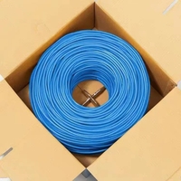 Kabel Jaringan UTP CAT5 CAT5E CAT6 CAT6A CAT7 24AWG Tembaga Murni Kabel Patch Ethernet LAN untuk Router Komputer