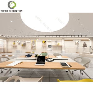Beauty Baby Shop Design Clothing Store Furniture Custom Wall Mounted Adjustable Clothing Display Rack Clothing Display Fixture - Product Image 5