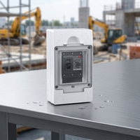 Boîtier de distribution MCCB étanche IP65 # 2P #   Matériau ABS PC 250A pour applications photovoltaïques extérieures - 250-2P