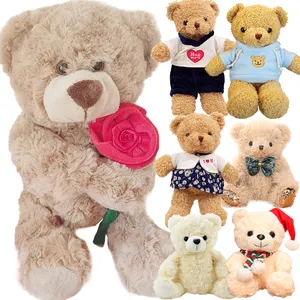 Mini Custom Teddy Bears Plush Toys Stuffed Animal Custom Plushie Kids Good Quality Wholesale Unbranded Teddy Bears