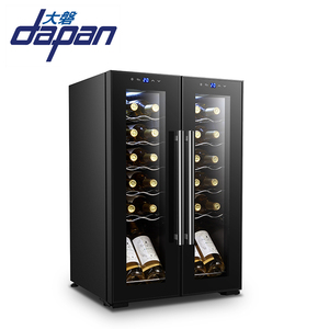 Vetro di stoccaggio <span class=keywords><strong>frigo</strong></span> per cucina armadio alto doppia porta Wine Cooler - Product Image 3