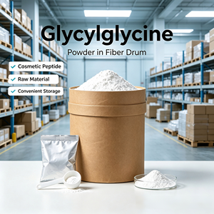 CAS 556-50-3 Diglycine Glycylglycine Kosmetikqualität Kleinmolekulares Peptid für Hautpflege-Serum-Entwicklung Hersteller - Product Image 2
