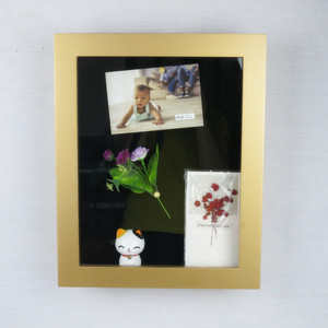 Hộp Bóng Bằng Gỗ Tự Làm Màu Vàng Kim 8.5X11 <span class=keywords><strong>11X14</strong></span> Bán Chạy - Product Image 1