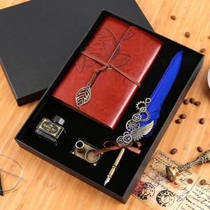 Vente en Gros Logo Personnalisable Stylo Plume Plume Coffret Cadeau saint valentin Cadeau pour Homme Cadeau d'Anniversaire Papeterie - Product Image 3