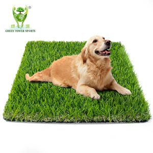 <span class=keywords><strong>Prix</strong></span> de gros personnalisé de haute qualité facile à nettoyer tapis 25mm pile OEM <span class=keywords><strong>extérieur</strong></span> gazon artificiel pour animaux de compagnie aménagement paysager - Product Image 5