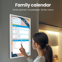 Afficheur numérique Android tactile d'intérieur de 21,5 pouces, affichage de texte, prend en charge Google/Yahoo/Cozi Scheduling, caméra, haut-parleur, SDK OEM 1