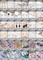 Pendientes de plata 925 originales, aretes de plata 925, pendientes de mariposa