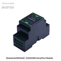Module de conversion de port série isolé monté sur rail Throwing Stones DST244P-BA RS232 TTL 422 485 avec boîtier