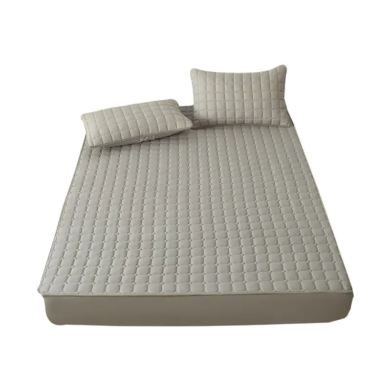ผู้จัดจำหน่ายที่มีคุณภาพสูงเตียงระบายอากาศ Hypoallergenic กันน้ำเตียงป้องกันที่นอนปก