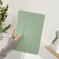 Casing pintar Tablet Lenovo tab P12 12.7 2023, sarung TPU lembut dudukan lipat tiga untuk Xiaoxin Pad Pro 12.7 TB371FC dengan Auto Wake