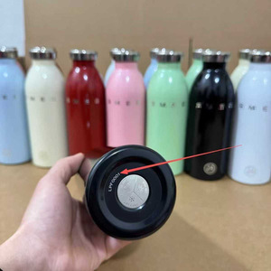 Sm Stainless Steel Water Bottle 500Ml Insulated For <b>Hot</b> And Cold Drinks Travel Portable Gift Box Packaging - Product Image 3