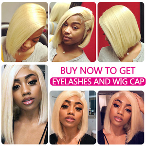 La luz del sol 13*4 pelucas delanteras de encaje brasileño pelucas de cabello humano para las mujeres negras, de Color Natural 13*6 Remy rizado pelucas delanteras de encaje - Product Image 4