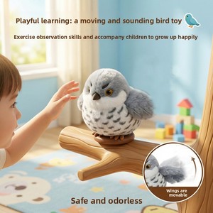 Juguete para mascotas de ABS, el más vendido transfronterizo, realista, vibrante, con sonido, estilo pájaro, eléctrico, para gatos, modelo 366, para autoentretenimiento - Product Image 2