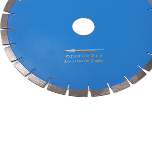 Lame diamantate JDK da 350 mm OEM per <span class=keywords><strong>utensili</strong></span> elettrici, specializzate per il taglio di granito e pietra, disco da 14 pollici - Product Image 3