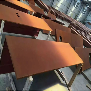Livraison rapide d'usine Corten a B A588 Gr. Plaque d'acier laminée à chaud d'A/B Corten pour des façades et des toits de bâtiment - Product Image 2