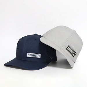 Servizio OEM/ODM, Cappello da Golf Personalizzato con Logo, 6 Pannelli, 100% Poliestere, Snapback, Perforato al Laser, Asciugatura Rapida, Cappellini Sportivi per Vendita all'Ingrosso - Product Image 1