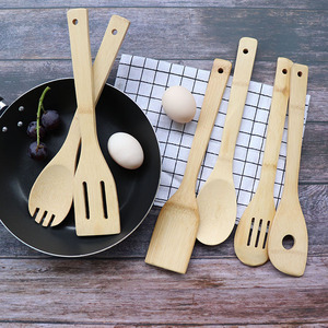 Offre Spéciale spatules en bois <span class=keywords><strong>cuisine</strong></span> ménage ustensiles de <span class=keywords><strong>cuisine</strong></span> cuillères en bois de qualité supérieure pour pâtisserie cuisson restauration - Product Image 4