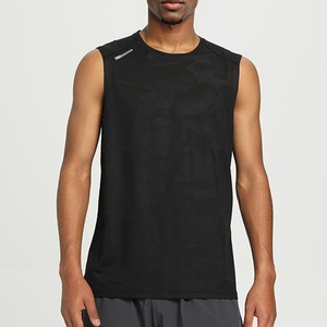 Men's Sporty Sleeveless Muscle Sports Tank Top Breathable Summer Tight Fit Workout Vest - Product Image 3