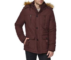 Parka Homme de Haute Qualité pour l'Hiver, Manteau d'Hiver Chaud, Col Montant, Imperméable, Coupe-Vent avec Logo Avant - Product Image 2