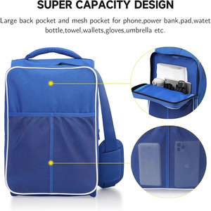 Sac à Patins à Roulettes Grande Capacité avec Sangle d'Épaule Réglable pour Transporter des Patins à Roulettes pour Enfants et Adultes - Product Image 3