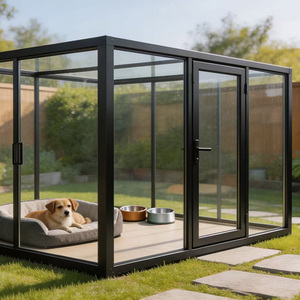 Solárium de Vidrio para Patio, Jardín, Terraza, Villa, Espacio Exterior, Casa de Vidrio para Perros, Cuatro Estaciones - Product Image 1