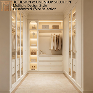 Conjunto de Almacenamiento Integrado para Dormitorio con Elegantes <span class=keywords><strong>Arcos</strong></span> y un Versátil Armario de Plástico para Bebés - Product Image 2