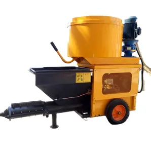 Cement Mortars Spraying Machine Electric Power Mortar Sprayer For Exporting mortar plaster spraying machine