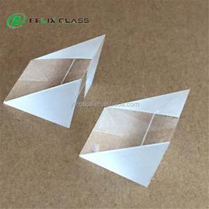 Prisme triangulaire équilatéral à angle droit FELIX personnalisé en BK7/Silice fondue/CaF2 - Product Image 2