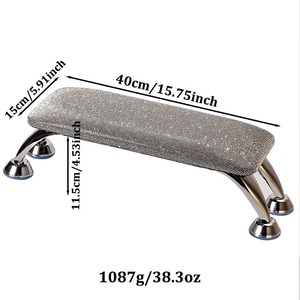 Accesorios de Manicura Profesionales de Alta Calidad con Diamantes Brillantes, Cojín Ergonómico y Cómodo para el Cuidado de las Uñas - Product Image 5
