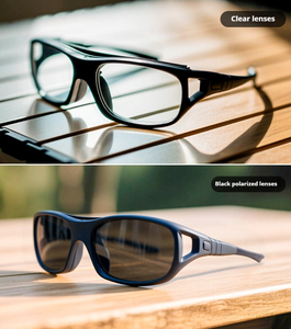 プロスポーツゴーグル アウトドア フットボール バスケットボール 統合型度付きレンズ 飛散防止 滑り止めデザイン ランニングアイウェア - Product Image 6