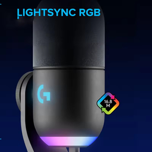 ไมโครโฟนเกมมิ่ง Logitech Blue Yeti GX ระดับมืออาชีพ แบบไดนามิก เชื่อมต่อผ่าน USB-C รับเสียงแบบซูเปอร์คาร์ดิออยด์ พร้อมไฟ RGB สำหรับการสตรีมมิ่ง - Product Image 4