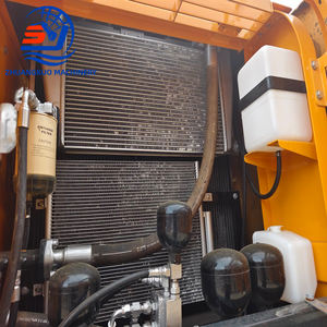 Excavatrice sur pneus Hyundai 210W-9 d'occasion importée de Corée, de qualité supérieure, à bas prix - Product Image 3