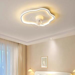 Ventilateur de plafond intelligent LED Nordic 360. Ventilateur de plafond avec lumière, télécommande, intensité réglable, pour chambre à coucher, salon, maison - Product Image 2