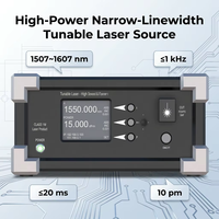 Laser de précision réglable 1507nm-1607nm 1kHz à largeur de ligne étroite pour la mesure par gyroscope à fibre optique et par interférométrie