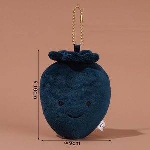 Porte-clés en peluche créatifs et mignons de 4 pouces, figurines de légumes Jellycats, brocoli, chou, gâteau aux fruits, pendentifs alimentaires - Product Image 2