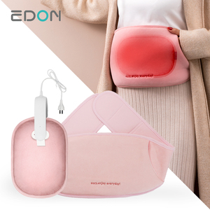 Joli mini sac de bouteille d'eau chaude électrique en flanelle rechargeable bouteille de sac d'eau de compresse chaude <span class=keywords><strong>auto</strong></span>-chauffante - Product Image 2