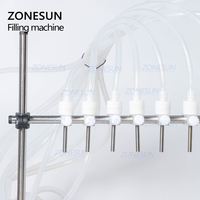 Zonnesun — Machine de remplissage de liquide, appareil de remplissage pour flacons de parfum, 10 têtes, pompe péristaltique 50ml