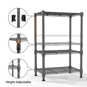 MZG Wholesale Steel Storage Shelving 3-Tier Utility Shelving <b>Unit</b> Organizer Wire Rack for Home, Kitchen, Office - Product Image 4