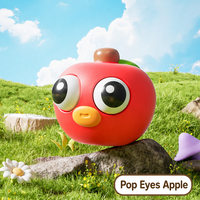 Jouet à presser amusant en forme de fruit avec yeux qui sortent, jouet anti-stress pour enfants, cadeau de fête, vente en gros