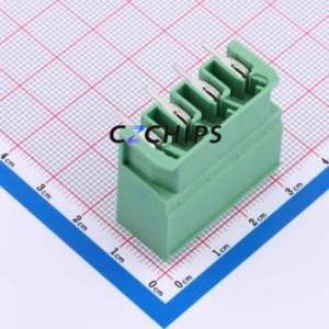 1804810 Plug-in Terminal Block Through hole Component (THT),P=7.62mm Connector 7.62mm Green Straight Pin 4P - Product Image 2