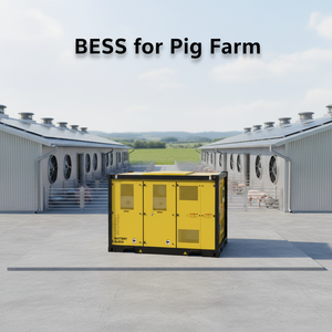 Contenedor de Almacenamiento de Energía con Batería Industrial LiFePO4 de 100kWh, 200kWh, 300kWh para Generador Híbrido Conectado/Desconectado a la Red - Product Image 1