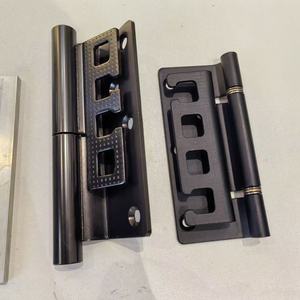 גבוהה-קצה אלומיניום יצוק בעל טביעת אצבע משובצת ידית מגולף דלת עם שימוש קל עבור וילה פרטית - Product Image 6