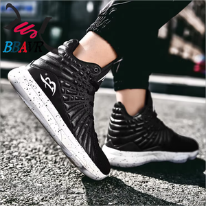 Chaussures de basketball montantes pour hommes, neuves, résistantes à l'usure et respirantes pour l'été, l'hiver et l'automne - Product Image 6