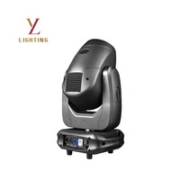 Projecteur de scène DMX 280W avec zoom 3.8-45x, couleurs bleu/blanc/jaune/rouge/vert, pour DJ, bars, mariages, fêtes et spectacles
