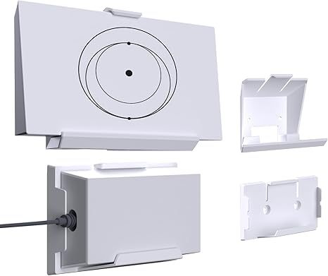 Starlink Gen 3 2-in-1 Durable Wall Mounting Kit with Stand and Power Supply for V3/V4 Mesh Router
