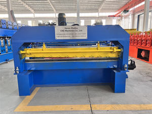 Machine de découpe de carreaux à faible coût d'exploitation, neuve, pour plaques en acier inoxydable et tôles métalliques, avec système de redressement et nivellement hydraulique à roulement. - Product Image 5