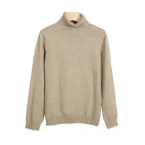 Hot Sale Tinggi Leher Sweater Musim Gugur dan Musim Dingin Baru Longgar Berkerudung Sweter Warna Murni Kemeja Wanita Hangat Musim Gugur Wanita Pullovers