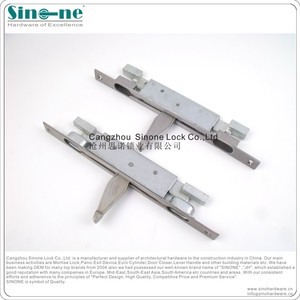 Loquet à levier en acier inoxydable 304, moulage solide, boulon allongé, double action pour <span class=keywords><strong>porte</strong></span> métallique coupe-feu, qualité allemande, OEM pour <span class=keywords><strong>Hormann</strong></span> - Product Image 3